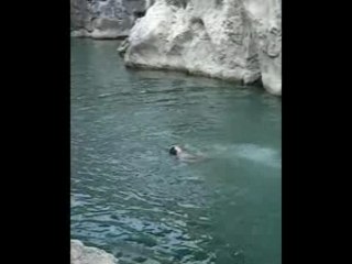 Clément au Pont du Diable (19m)