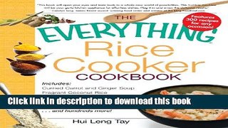 Ebook The Everything Rice Cooker Cookbook Full Online