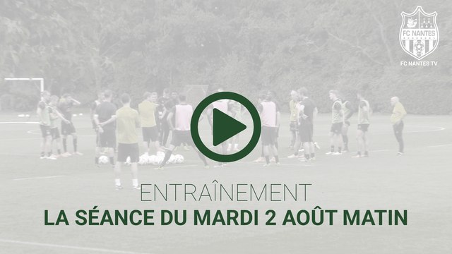 Entraînement : la séance du mardi 02 août en images