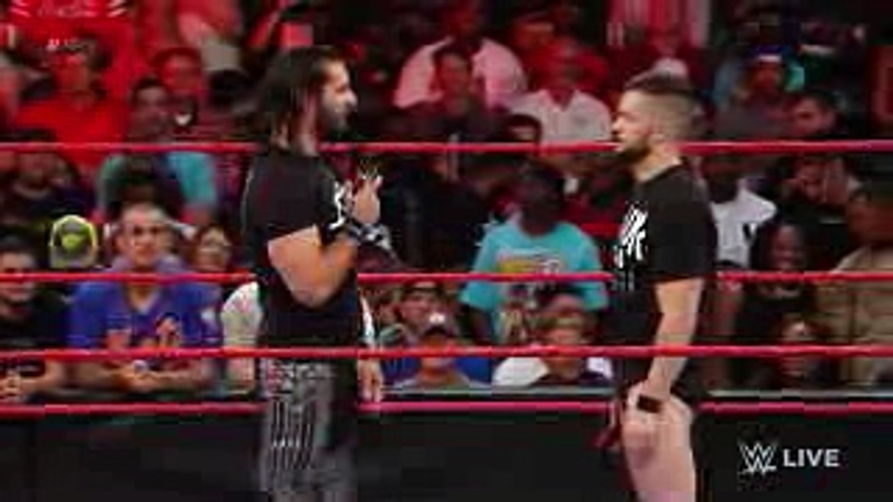 Finn Bálor silences Seth Rollins  Raw, Aug. 1, 2016
