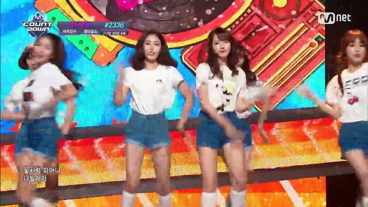 [GFRIEND - NAVILLERA] KPOP TV Show | M COUNTDOWN 160728 EP.485