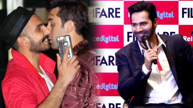Varun Dhawan Makes Fun Of Drunk Ranveer Singh & Ranbir Kapoor
