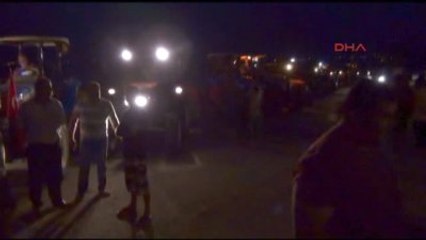 İskenderun Çiftçilerden Demokrasi Konvoyu