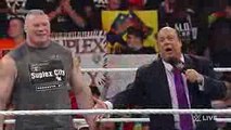 Dean Ambrose interrupts Brock Lesnar   Paul Heyman to pick some 'Mania essentials  Raw, Mar 28, 2016
