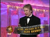 Alan Rickman wins Best Actor for Rasputin at the 54th Golden Globe Awards  - 19/01/1997