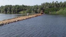 Tuzlanmayı Engellemek İçin Meriç Nehri'ne Set Yapıldı