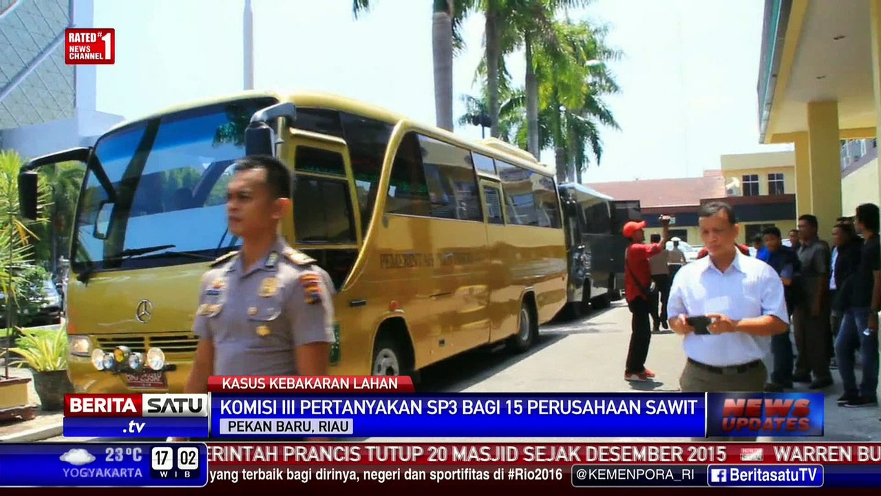 DPR Pertanyakan Penghentian Kasus Kebakaran Lahan di Riau