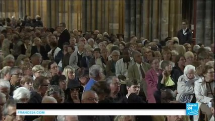 Attentat Saint-Étienne-du-Rouvray : cérémonie à Rouen en hommage au Père Jacques Hamel