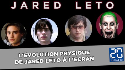 Morphing: L'évolution physique de Jared Leto à l'écran