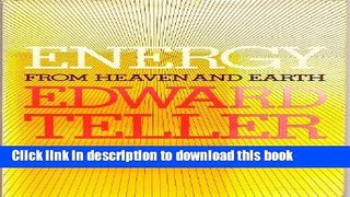 Books Energy from Heaven and Earth Free Online