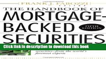 Ebook Handbook of Mortgage Backed Securities Free Online