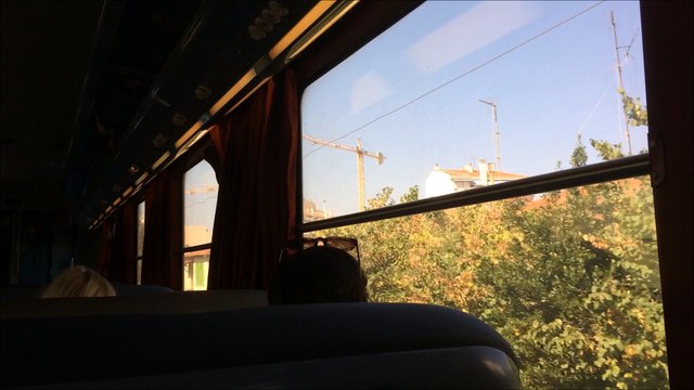 En train à travers l'Europe: de Marseille-Nice