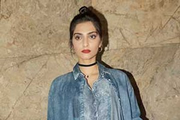 Sonam Kapoor at the screening of a Punjabi film