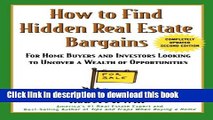 Ebook How to Find Hidden Real Estate Bargains 2/e Full Online