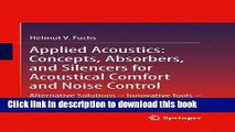 Books Applied Acoustics: Concepts, Absorbers, and Silencers for Acoustical Comfort and Noise