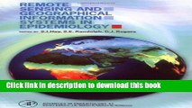Books Remote Sensing and Geographical Information Systems in Epidemiology, Volume 47 (Advances in