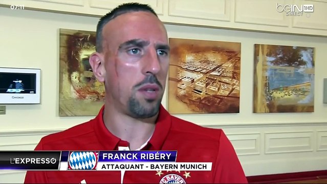 Franck Ribéry se compare à Stephen Curry