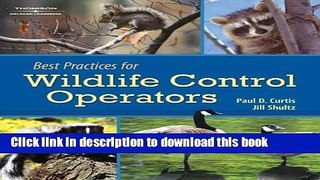 Books Best Practices for Wildlife Control Operators Free Download