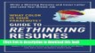 Books What Color Is Your Parachute? Guide to Rethinking Resumes: Write a Winning Resume and Cover