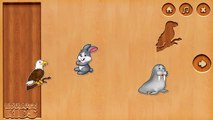 Animal Wooden Blocks Puzzle, Kids learn Animals Education app for toddlers and babies