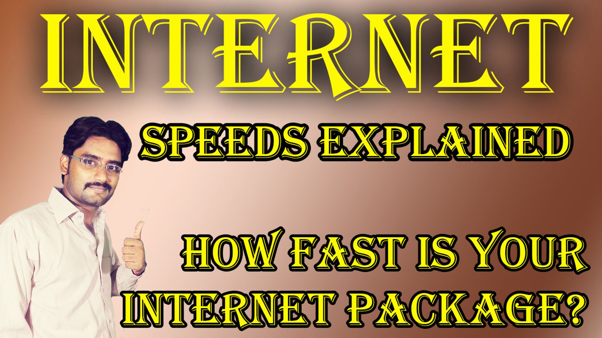 ⁣INTERNET SPEEDS Explained Detail in Hindi - Urdu - How fast is your Internet Package