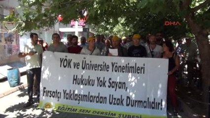 Tunceli'de Üniversitesi'nde 2 Akademisyen Fetö Soruşturmasından Açığa Alındı