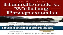 Books Handbook For Writing Proposals, Second Edition Free Download