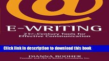 Books E-Writing: 21st-Century Tools for Effective Communication Free Online