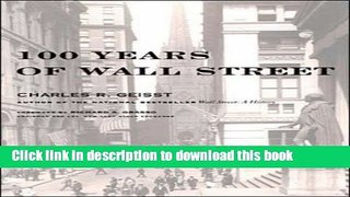 Ebook 100 Years of  Wall Street Full Online