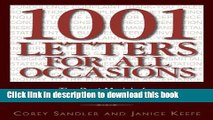 Books 1001 Letters For All Occasions: The Best Models for Every Business and Personal Need Free