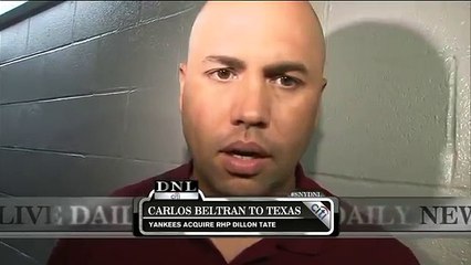 Carlos Beltran traded from Yankees to Rangers