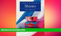 READ book  A Popular Dictionary of Shinto (Popular Dictionaries of Religion)  DOWNLOAD ONLINE