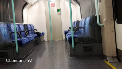 London Underground Waterloo & City Line from Bank to Waterloo
