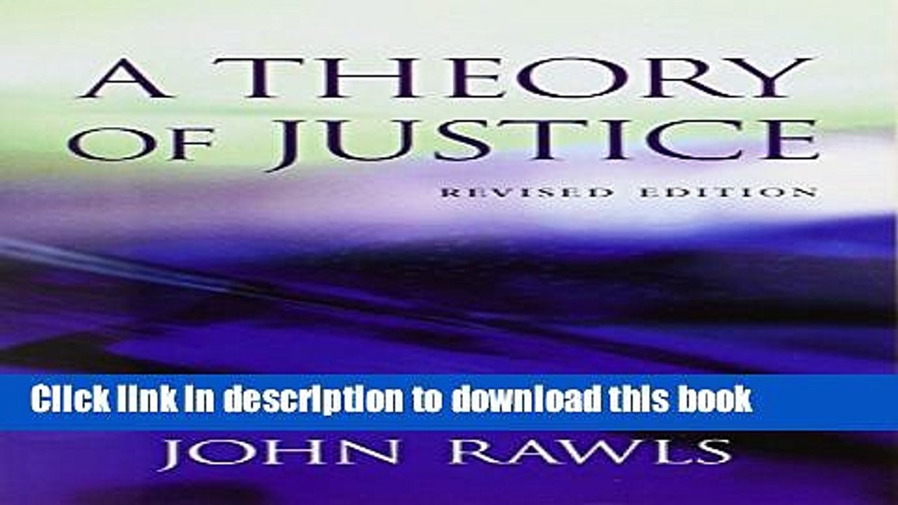 Ebook A Theory of Justice Full Online