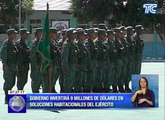 Ministro Patiño confirma mejoras en infraestructura para el ejército
