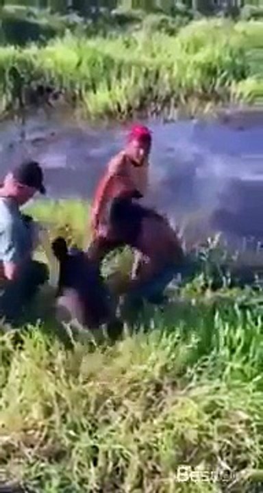 How not to hold a fish