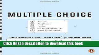 Books Multiple Choice Full Online