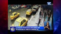 Policía desarticuló banda que se dedicaba al robo de camionetas