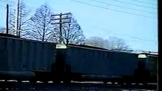 BNSF coal train lansing 2002 dm