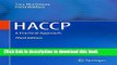 HACCP: A Practical Approach For Free