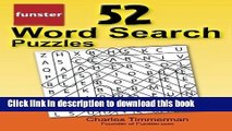 Books Funster 52 Word Search Puzzles: Large-print brain games for adults and kids Free Online