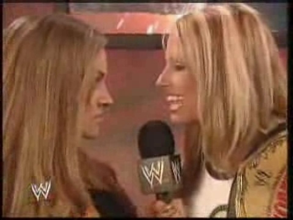 Maria Interviews Trish Stratus