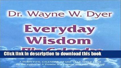 Ebook Cal 97 Everyday Wisdom Flip Calendar Free Online