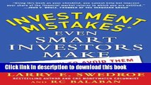 Ebook Investment Mistakes Even Smart Investors Make and How to Avoid Them Free Online