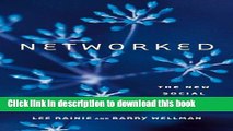 Download  Networked: The New Social Operating System (MIT Press)  Free Books