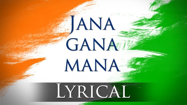 Jana Gana Mana - India National Anthem English lyrics