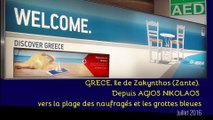 GRECE 2016. Part 05. Ile de Zante. Grottes bleues et 
