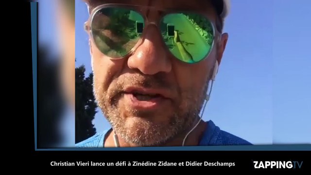 Christian Vieri lance un défi à Zinédine Zidane et Didier Deschamps (Vidéo)