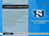 Venezuela: TSJ decreta nula juramentación de 3 diputados de Amazonas