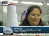 Argentina: producción de PYMES cae en junio un 5.9%